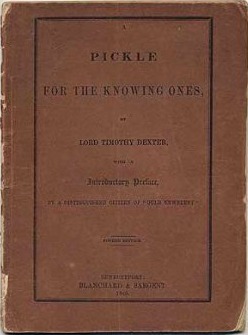 Book Summary A Pickle for the Knowing Ones or Plain Truths in a Homespun Dress