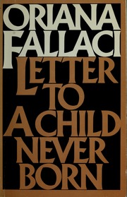 Book Summary Letter to a Child Never Born