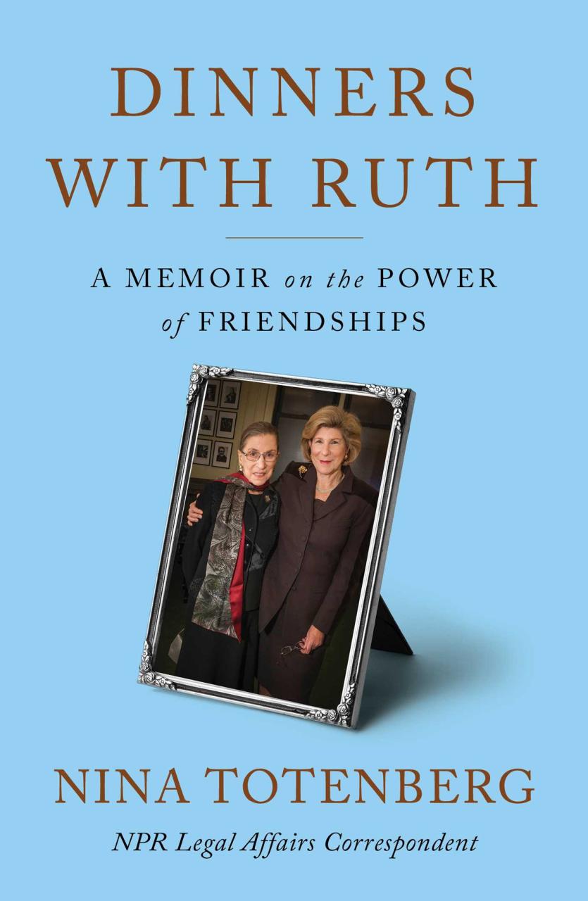 Book Summary Dinners with Ruth: A Memoir on the Power of Friendships