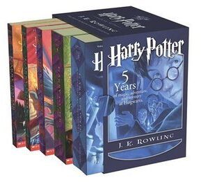 Book Summary Harry Potter Boxed Set, Books 1-5