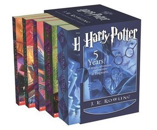 Book Summary Harry Potter Boxed Set, Books 1-5